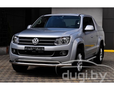 Передняя защита - труба двойная для Amarok.